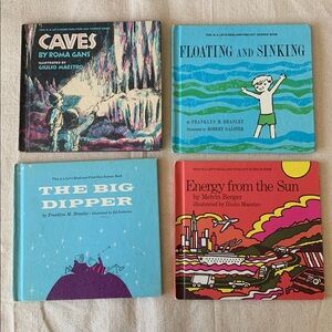 Book Lot | Set of 4 Let's Read and Find Out Children's Science Books